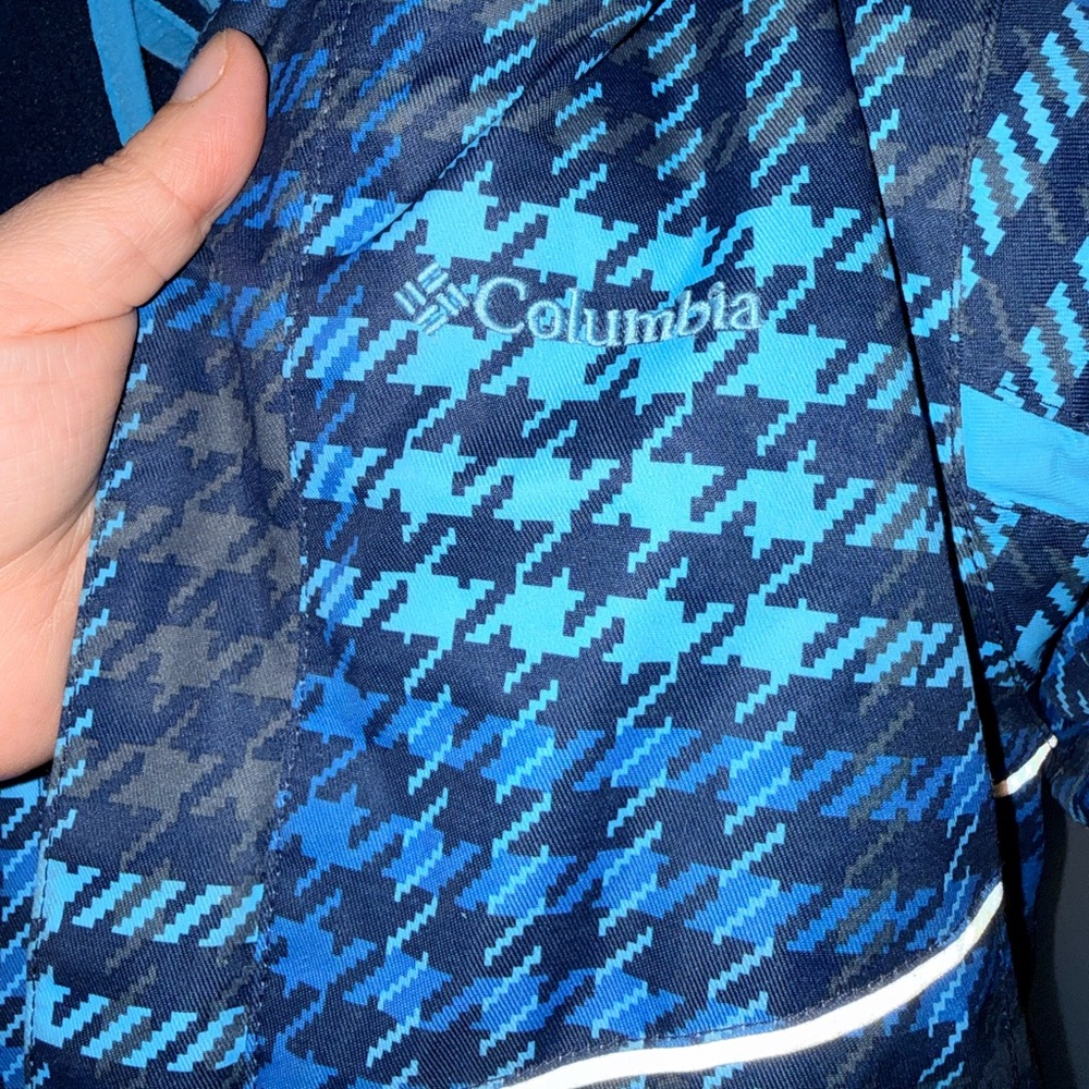 Columbia Kids Buga Bib and Jacket set Navy Houndstooth 4T - Picture 5 of 8